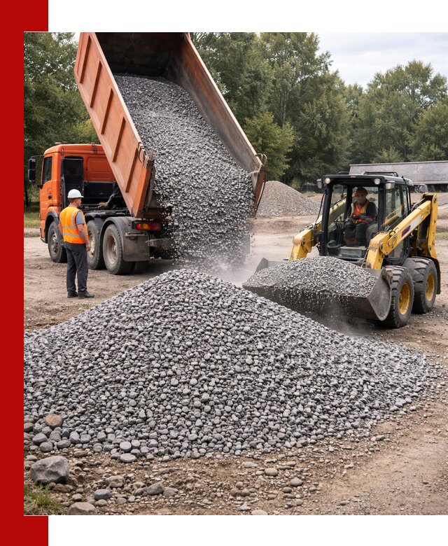 Купить гранитный щебень фракции 5–10 в Холмске с доставкой