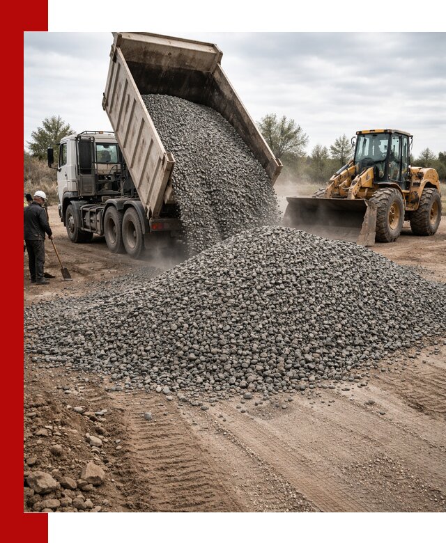 Гранитный щебень фракция 10-20 с доставкой в Холмске