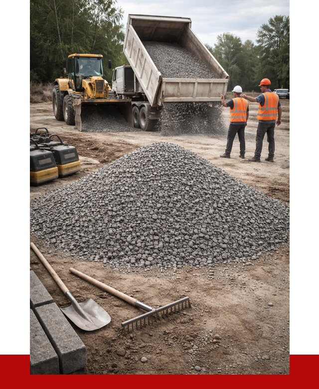 Гравийный щебень купить в Холмске от 2260 р. ПРОНЕРУДХлм