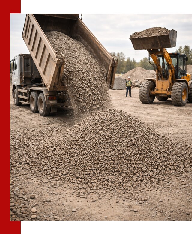 Гравийный щебень фракция 3–10 с доставкой в Холмске