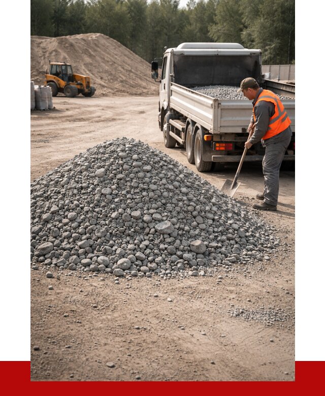 Гравийный щебень фракция 5-10 в Холмске от 2260 р. | ПРОНЕРУДХлм