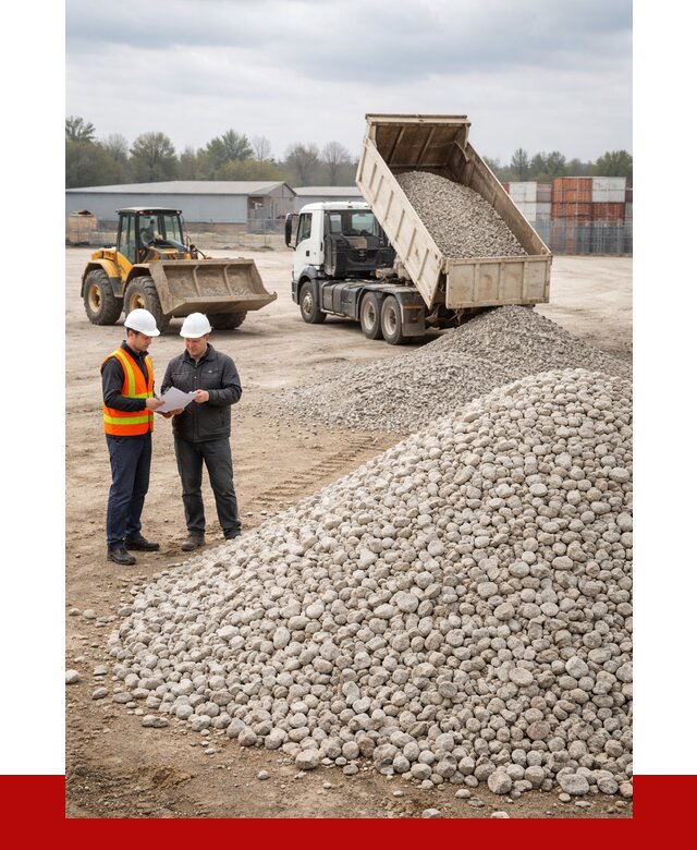 Известняковый щебень в Холмске от 1438 р. доставка | ПРОНЕРУДХлм