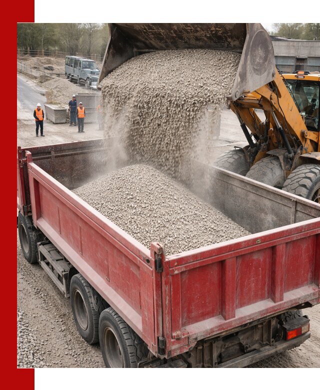 Купить известняковый щебень фракции 0-5 с доставкой в Холмске