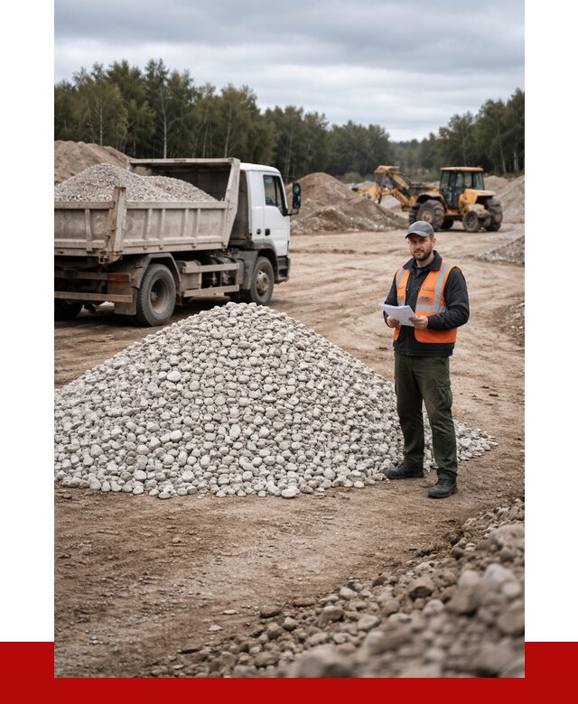 Доломитовый щебень в Холмске купить от 2260 р., ПРОНЕРУДХлм