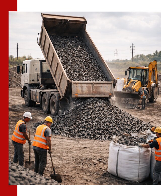 Шлаковый щебень фракция 40-70 с доставкой в Холмске