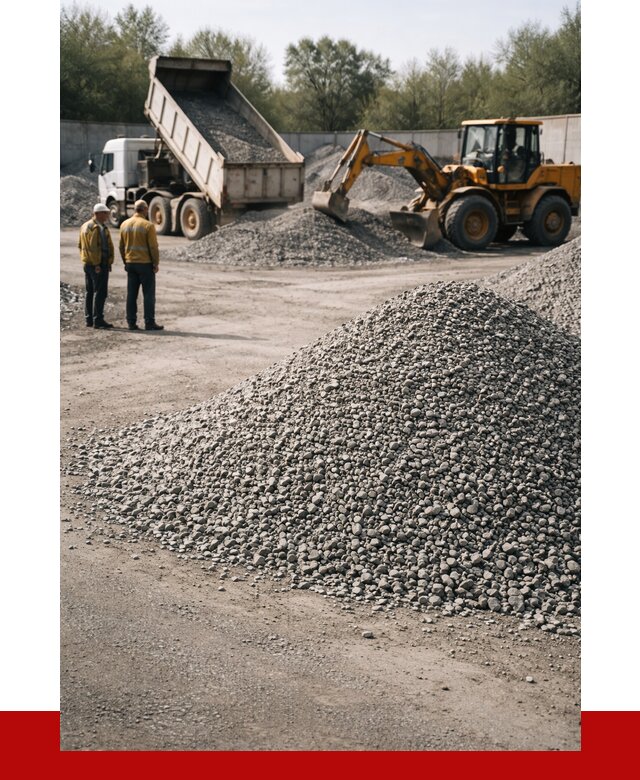 Вторичный щебень фр. 5-20 в Холмске от 1643 р. - ПРОНЕРУДХлм