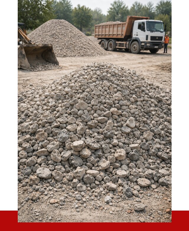 Вторичный щебень фракция 20-40 в Холмске от 2260 р ПРОНЕРУДХлм