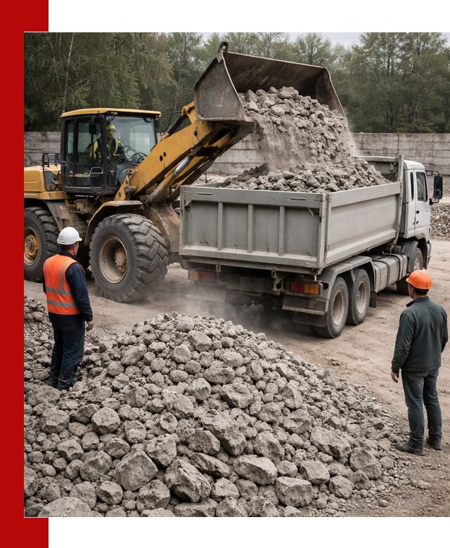 Вторичный щебень фракция 70–150 в Холмске с доставкой