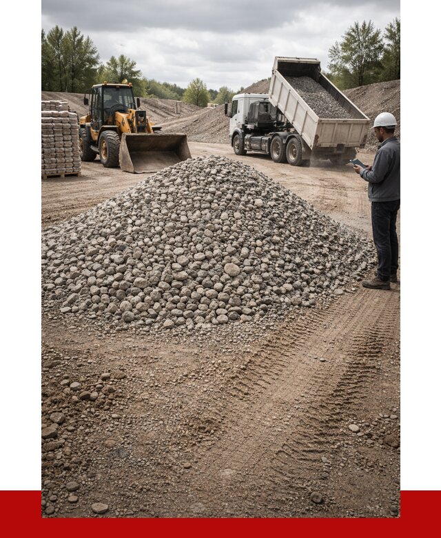 Купить бетонный щебень в Холмске, от 3287 р. ПРОНЕРУДХлм