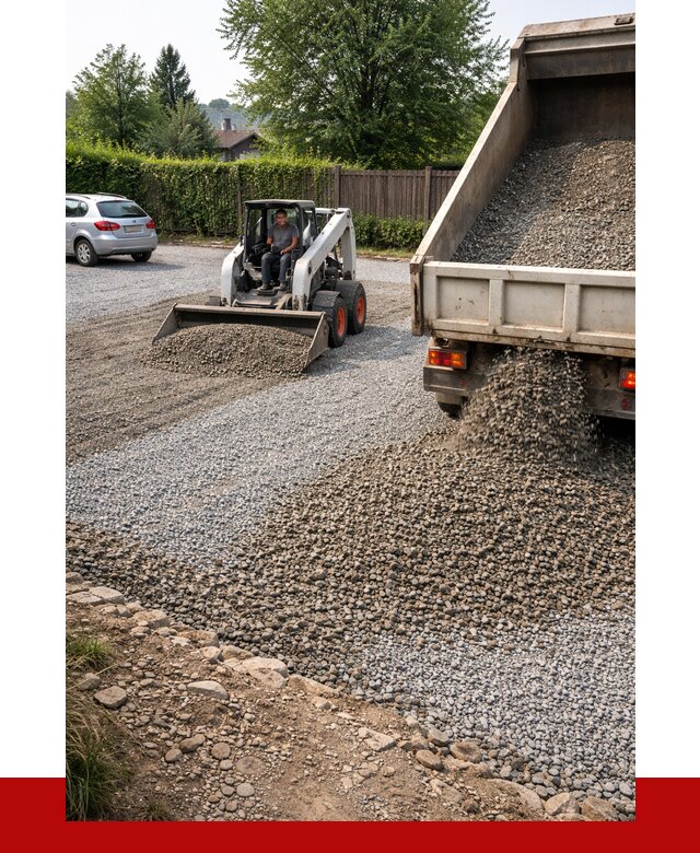 Щебень для парковки в Холмске с доставкой от 1233 р.| ПРОНЕРУДХлм