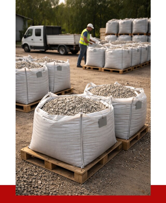 Щебень в мешках с доставкой в Холмске от 4314 р. | ПРОНЕРУДХлм