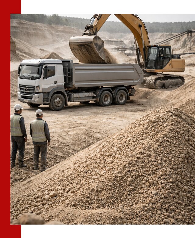 Карьерный крупнозернистый песок с доставкой в Холмске