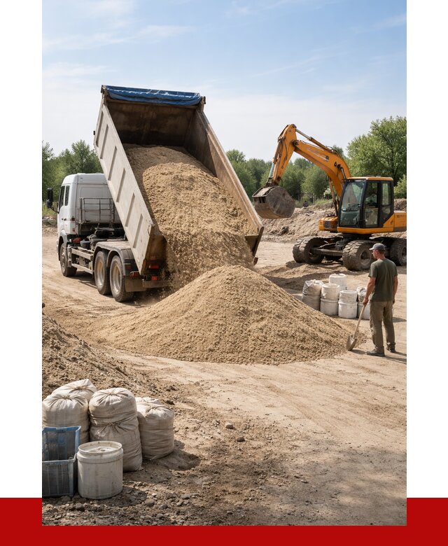 Купить речной песок в Холмске от 1233 р. за куб | ПРОНЕРУДХлм