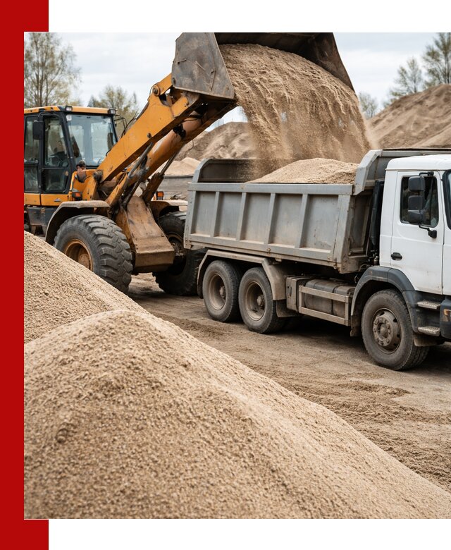 Доставка сеяного песка в Холмске оптом и в розницу