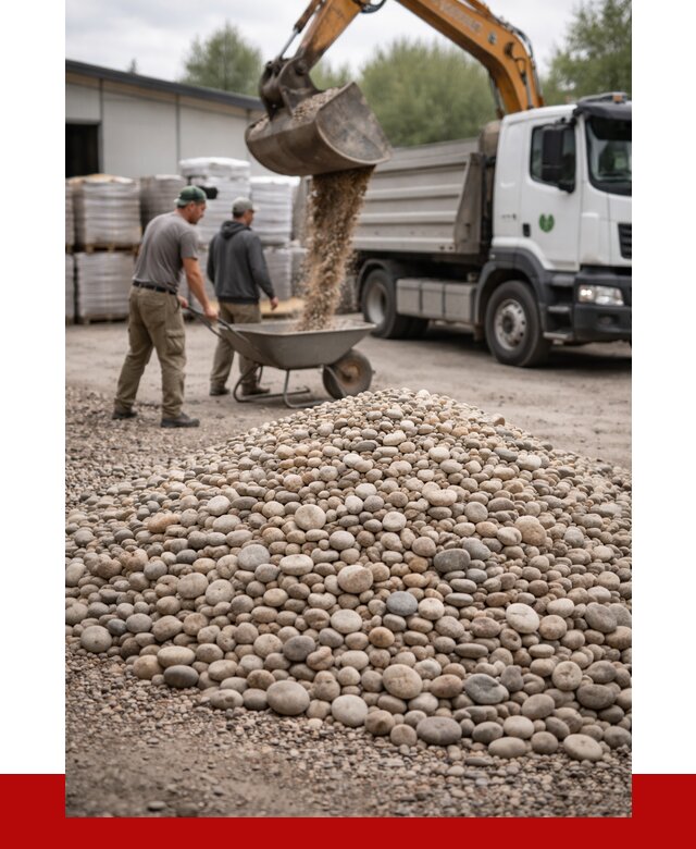 Галька декоративная в Холмске от 3287 р. за куб | ПРОНЕРУДХлм