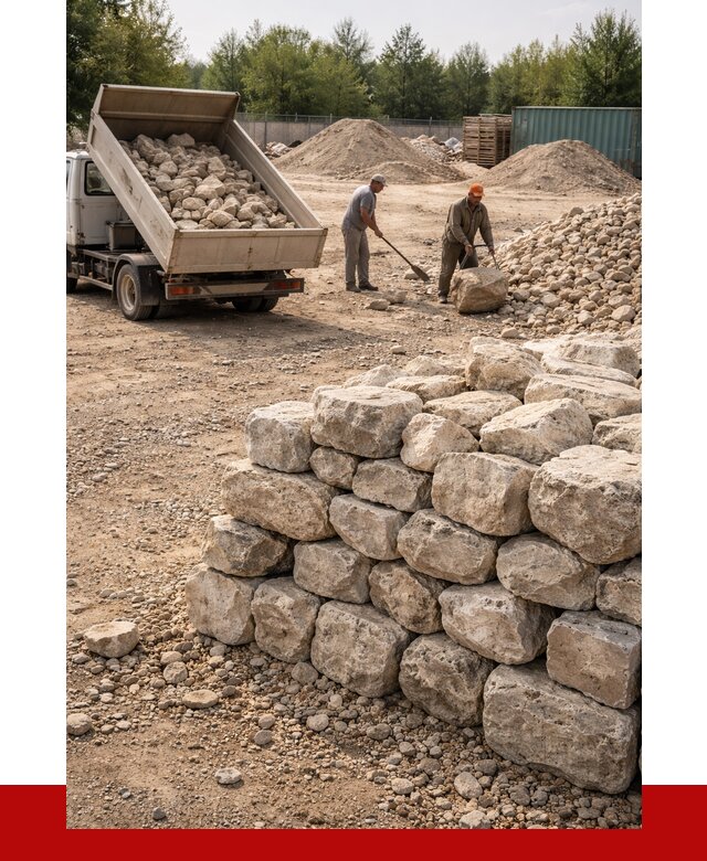 Бутовый камень известняковый в Холмске от 4314 р. | ПРОНЕРУДХлм