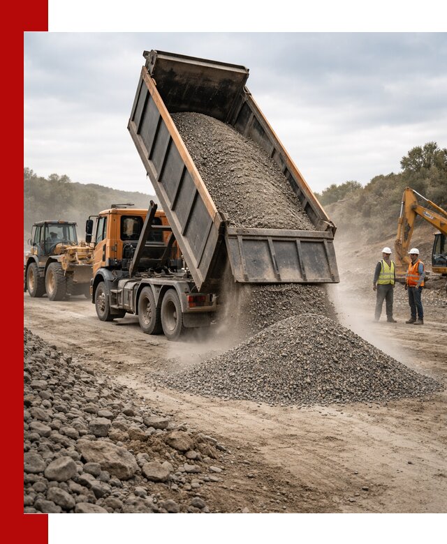 Щебёночно-песчаная смесь ЩПС С1 с доставкой в Холмске