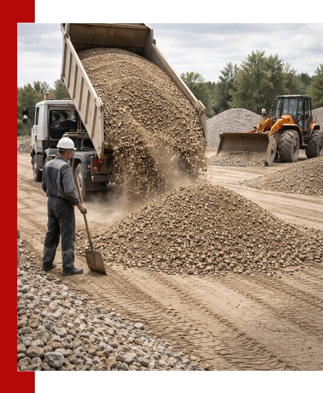 Доставка щпс С3 в Холмске самосвалами и бортовыми грузовиками