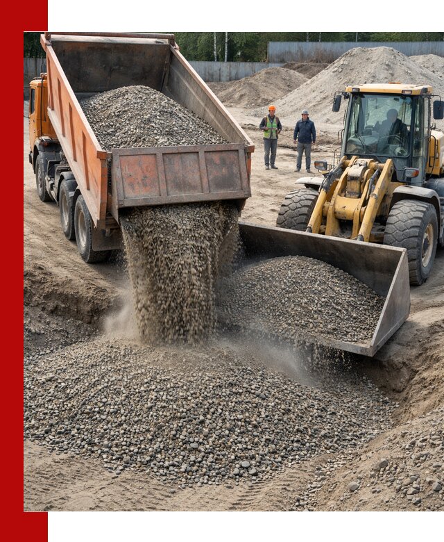 Доставка щпс С9 самосвалами по выгодным тарифам в Холмске