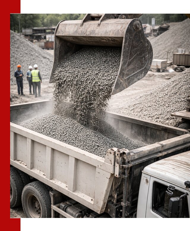 Отсев и крошка для строительства и дорожных работ в Холмске