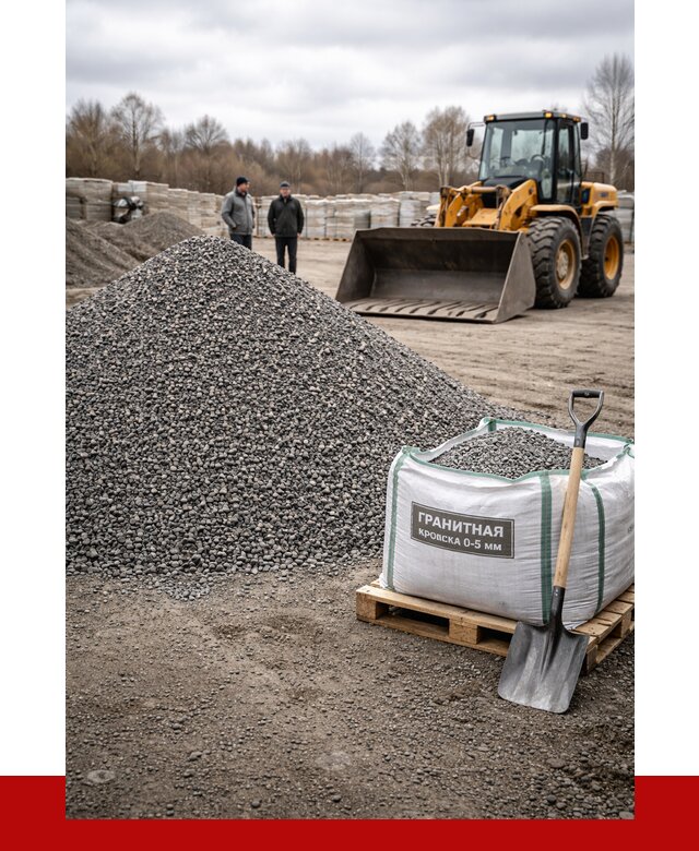 Купить гранитную крошку в Холмске от 4930 р. с доставкой | ПРОНЕРУДХлм
