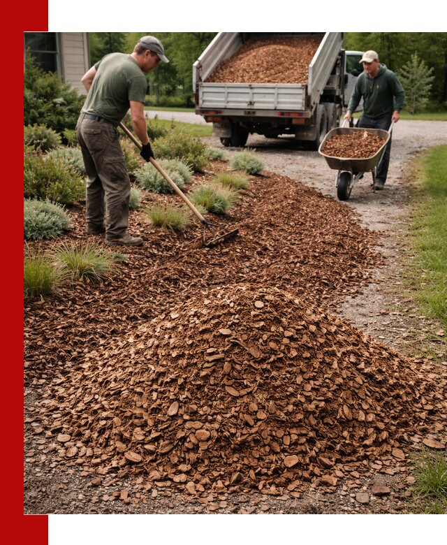 Крошка для мульчирования с доставкой в Холмске
