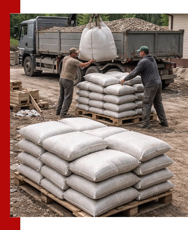 Керамзит в мешках с доставкой в Холмске от компании-поставщика