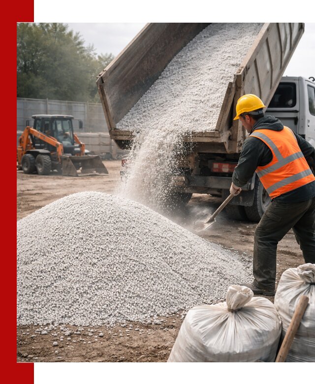 Доставка перлита вспученного в Холмске оптом и в розницу