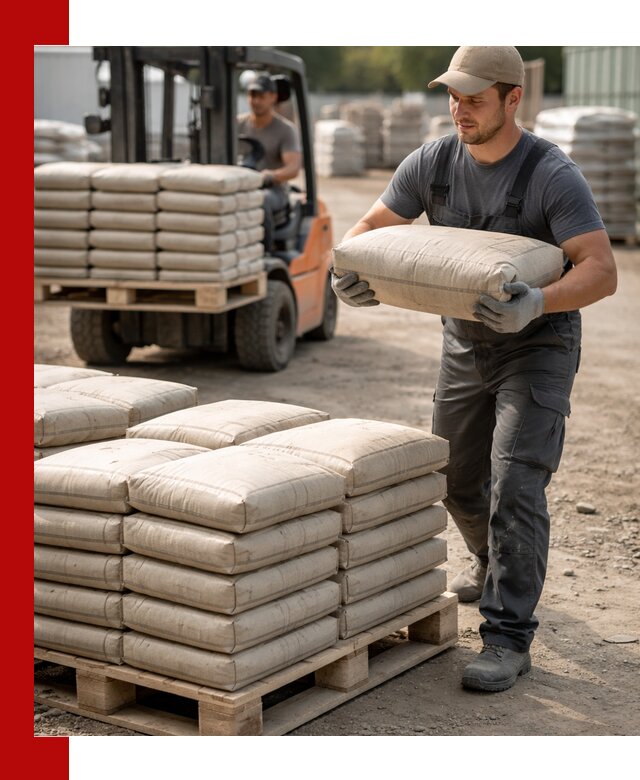 Доставка цемента в мешках оптом и в розницу в Холмске