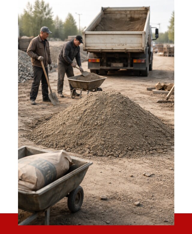 Цементно-песчаная смесь М150 в Холмске от 4827 р. | ПРОНЕРУДХлм