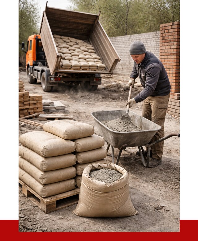 Купить сухую смесь для кладки в Холмске от 1233 р. | ПРОНЕРУДХлм