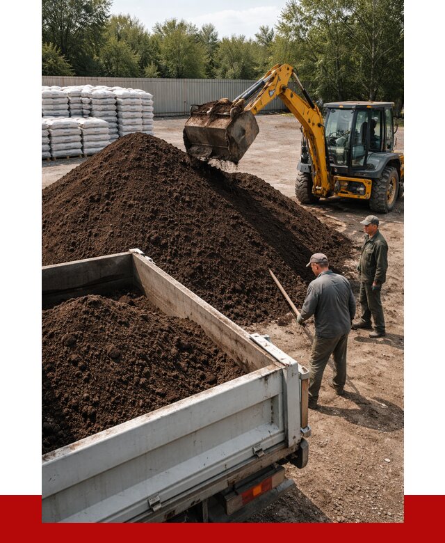 Растительный грунт с доставкой в Холмске от 3287 р. | ПРОНЕРУДХлм