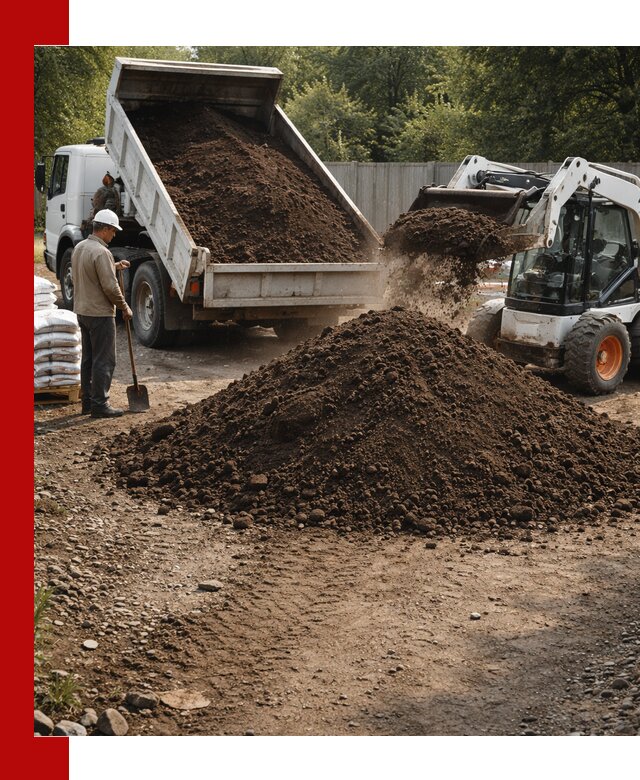 Доставка растительного грунта в Холмске от производителя оптом и в розницу
