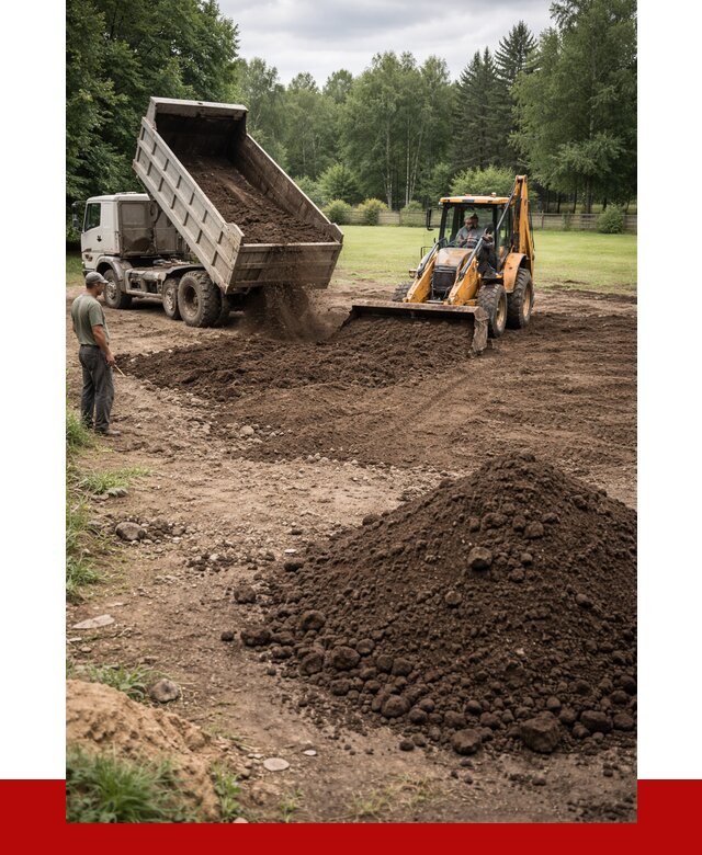 Грунт для выравнивания участка в Холмске от 1233 р. | ПРОНЕРУДХлм