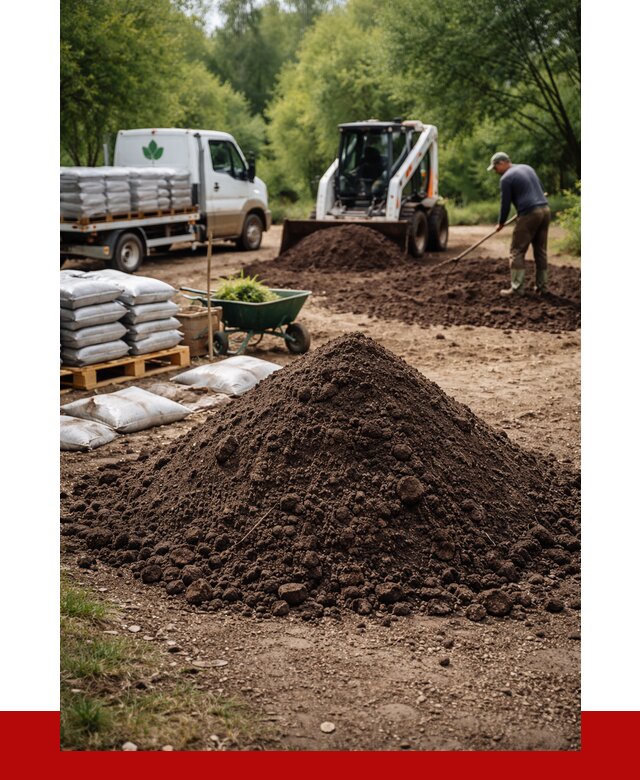 Грунт для озеленения с доставкой в Холмске от 1849 р. | ПРОНЕРУДХлм