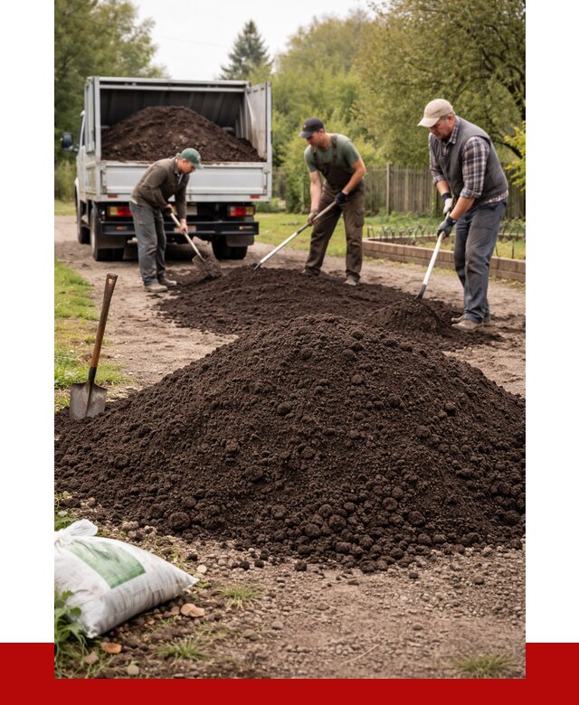 Купить землю для огорода в Холмске от 3287 р./куб | ПРОНЕРУДХлм