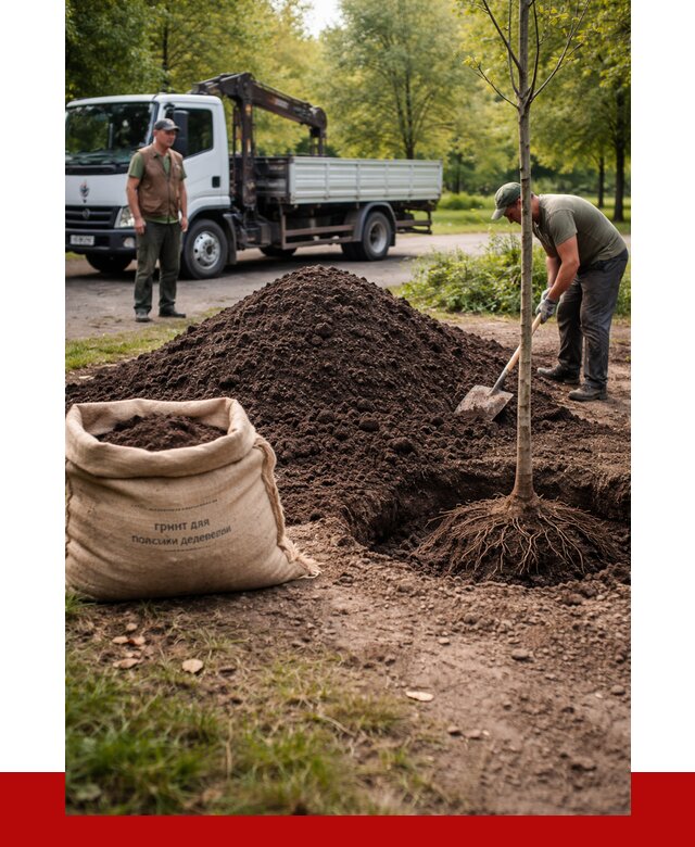 Грунт для посадки деревьев в Холмске от 1233 р. | ПРОНЕРУДХлм