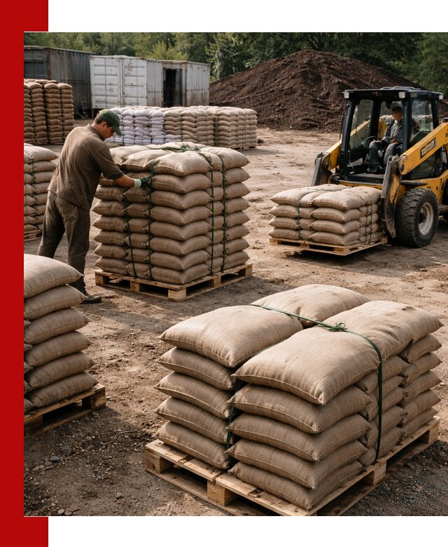 Доставка торфа в мешках по выгодным ценам в Холмске