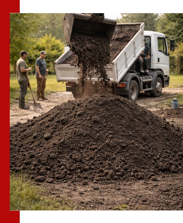 Доставка и продажа чернозема в Холмске оптом и в розницу