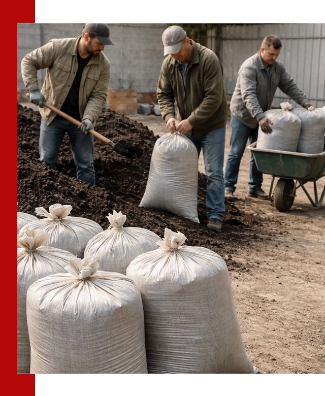 Купить чернозем в мешках с доставкой в Холмске