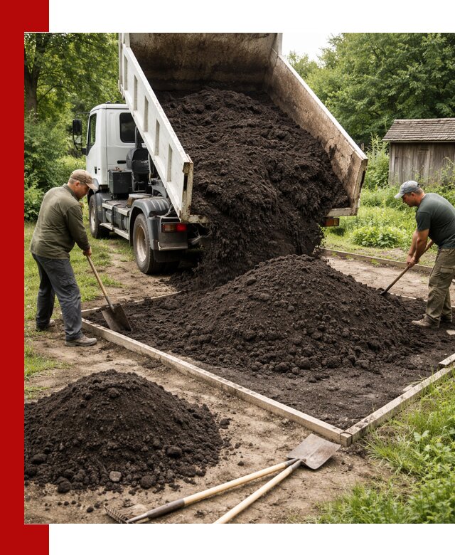 Купить чистый чернозем для огорода с доставкой в Холмске