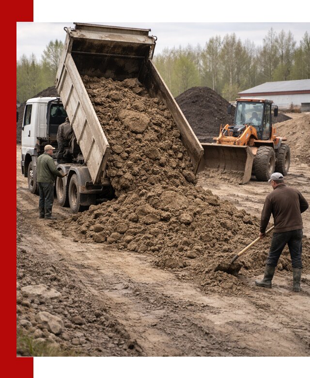 Доставка глин и суглинков в Холмске оптом и вкрай