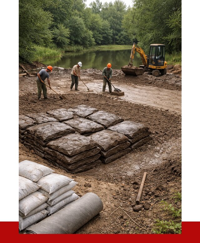 Купить глину для пруда в Холмске от 4622 р. с доставкой | ПРОНЕРУДХлм