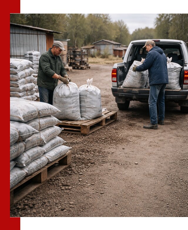 Купить конский навоз в мешках с доставкой в Холмске