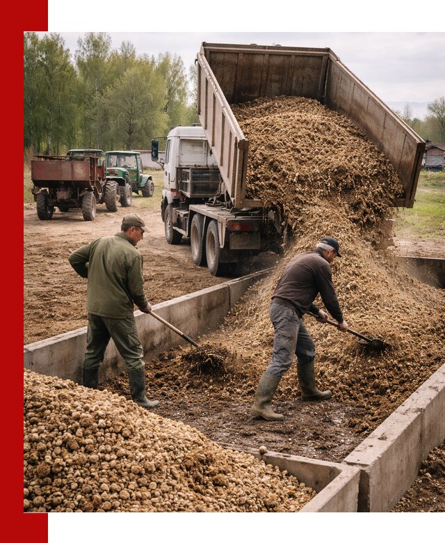 Куриный помет с доставкой в Холмске оптом и в розницу