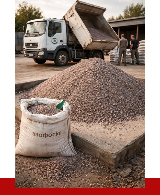 Купить азофоска в Холмске с доставкой от 1233 р. за куб | ПРОНЕРУДХлм