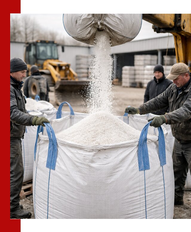 Доставка соли в биг-бегах оптом в Холмске