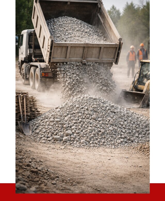 Купить дробленый бетон в Холмске от 1746 р./куб | ПРОНЕРУДХлм