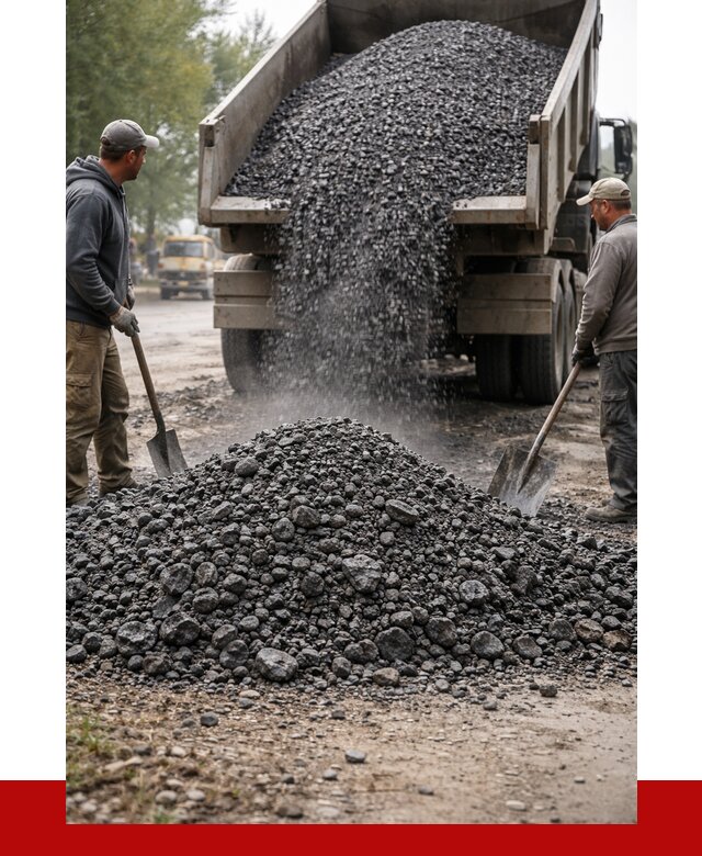 Дробленый асфальт в Холмске от 2876 р. с доставкой | ПРОНЕРУДХлм