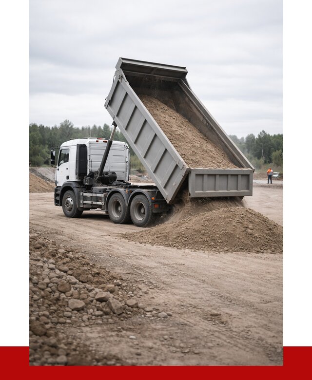 Доставка самосвалом 15 кубов в Холмске от 6676 руб. | ПРОНЕРУДХлм